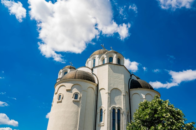 Voir à l'église orthodoxe de Telep, Novi Sad, Serbie