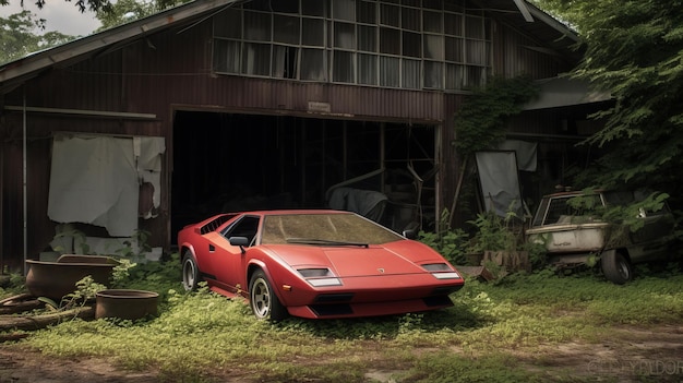 voiture abandonnée