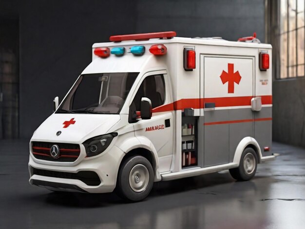 Voiture d'ambulance