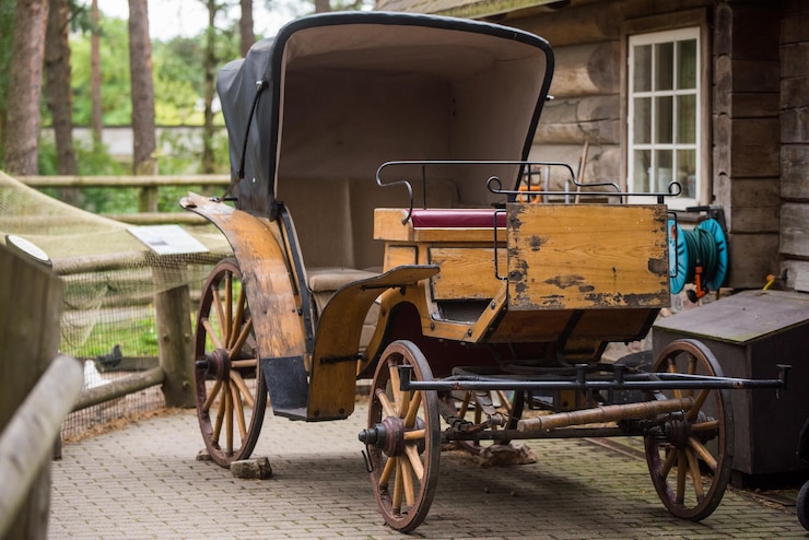 Photo voiture antique noire transport antique
