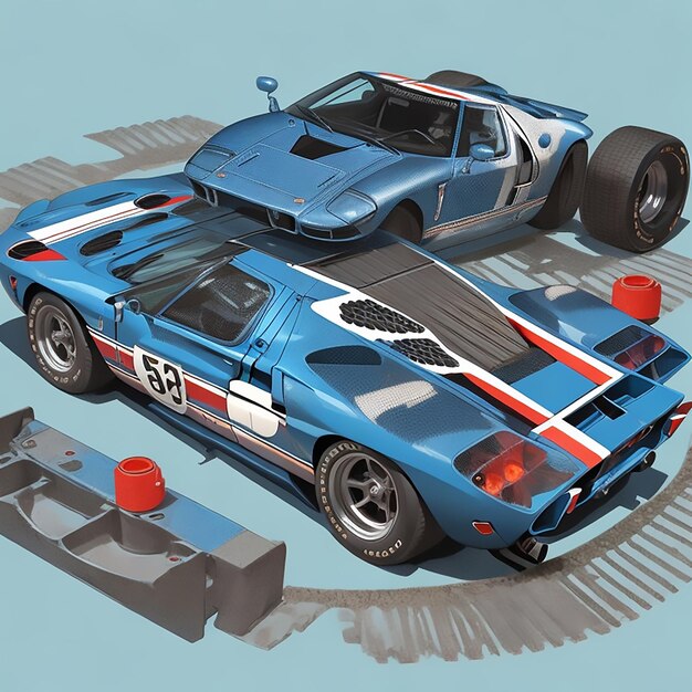 Voiture Ford GT40