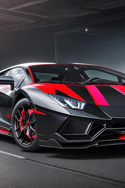 La voiture Lamborghini