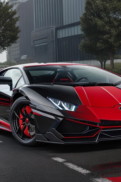 La voiture Lamborghini
