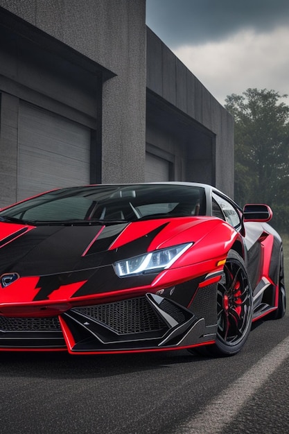 La voiture Lamborghini