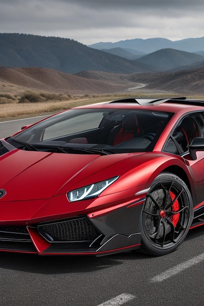 La voiture Lamborghini