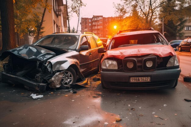 Une voiture avec une plaque d'immatriculation qui dit 't - 4 - 4' dessus