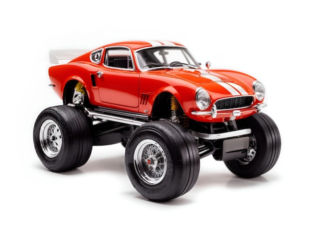 Photo une voiture de sport miniature