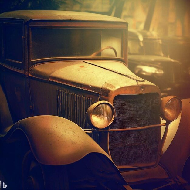 une voiture vintage