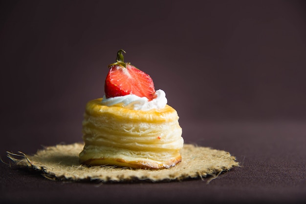 Vol au vent fraise