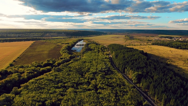 Vol dans la belle campagne