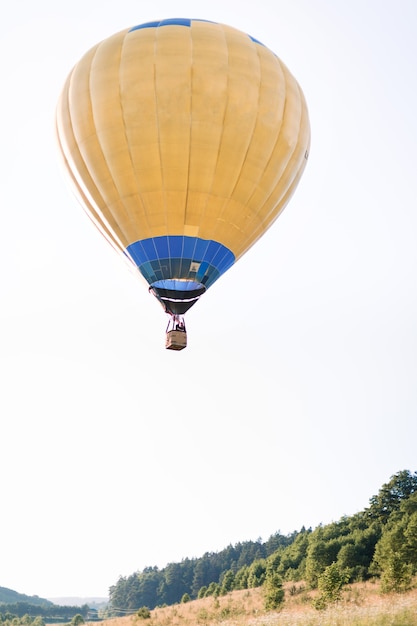 Vol en montgolfière