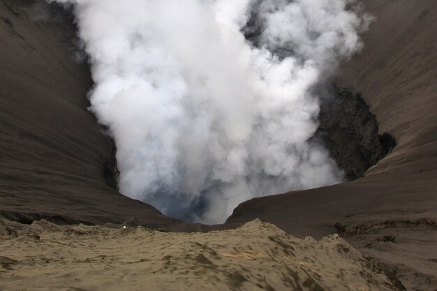 Volcan Bromo dans l'île de Java, Indonésie