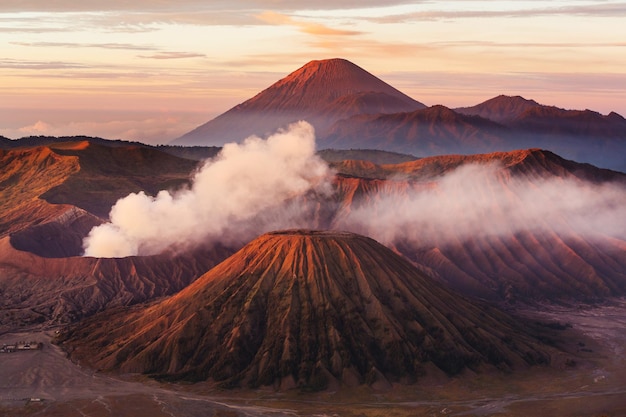 Volcan Bromo à Java, Indonésie