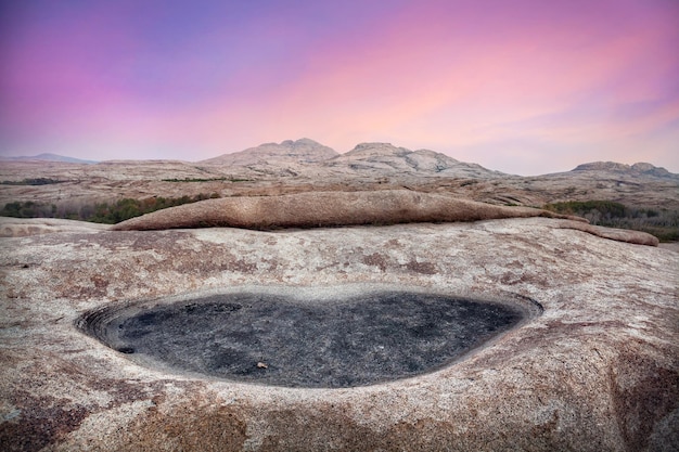 Volcan éteint au Kazakhstan