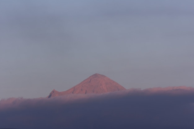 Volcan popocatepetl au mexique