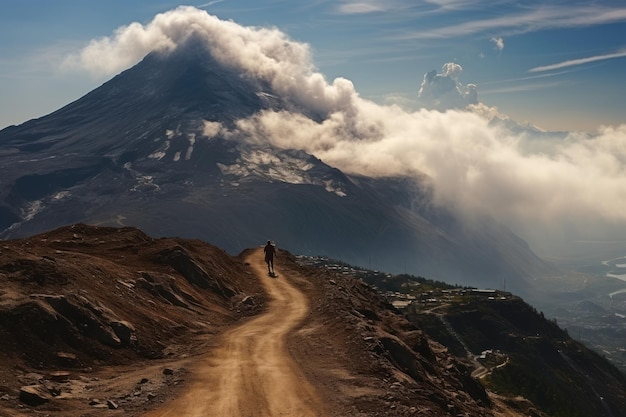 Photo volcan à ténérife