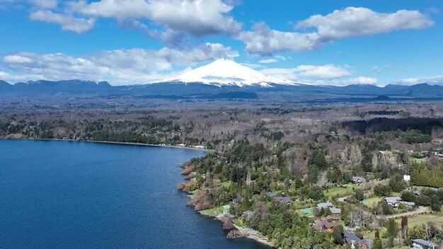 Volcan Villarrica à Pucon dans le Los Rios au Chili