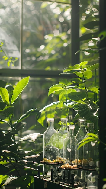 Évolution des plantes de serre en botanique