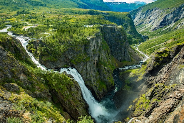 Voringfossen Norvège La Plus Grande Cascade Du Pays