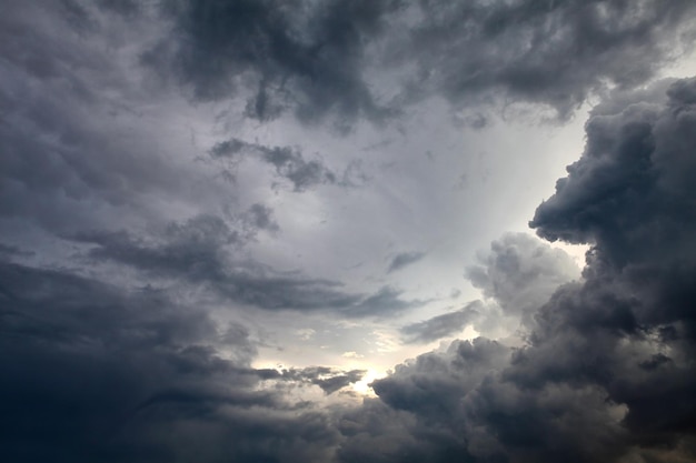 Le vortex du ciel noir