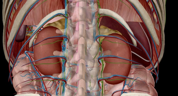 Vos glandes surrénales sont des glandes endocrines situées au-dessus de vos reins.