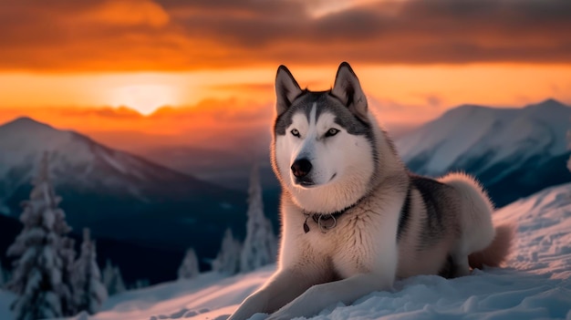 Voyage d'automne de Shar Pei Explorer la beauté automnale avec un compagnon canin boueux AI Generative