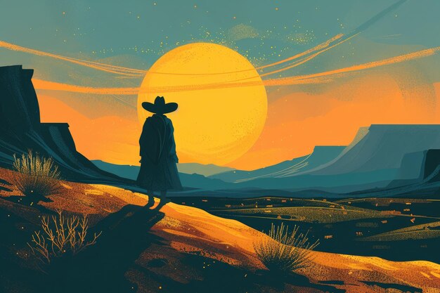 Un voyage bohémien spirituel à travers le Wild West