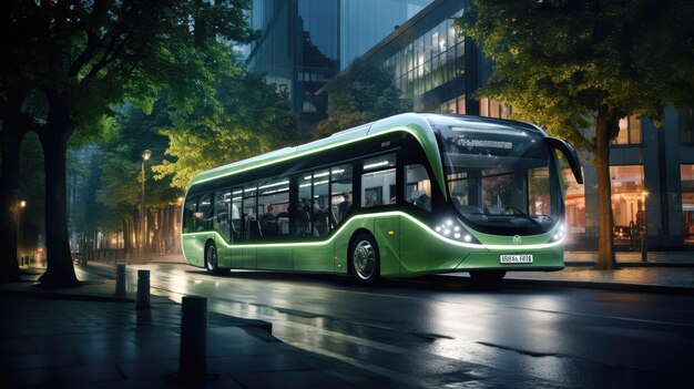 Voyage durable Présentation des bus électriques dans les transports urbains