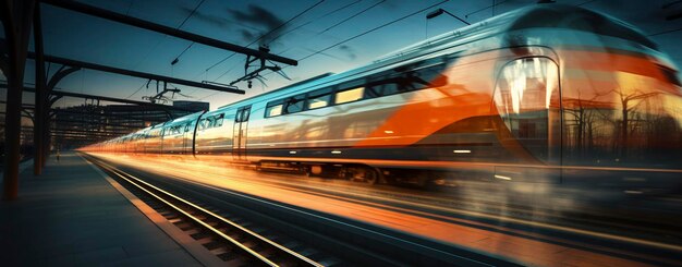 Voyage en métro avec des sentiers légers