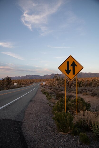 Photo voyage sur la route en arizona