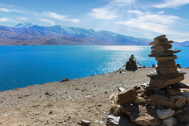 Photo voyage sur la route vers le ladakh leh ladakh inde