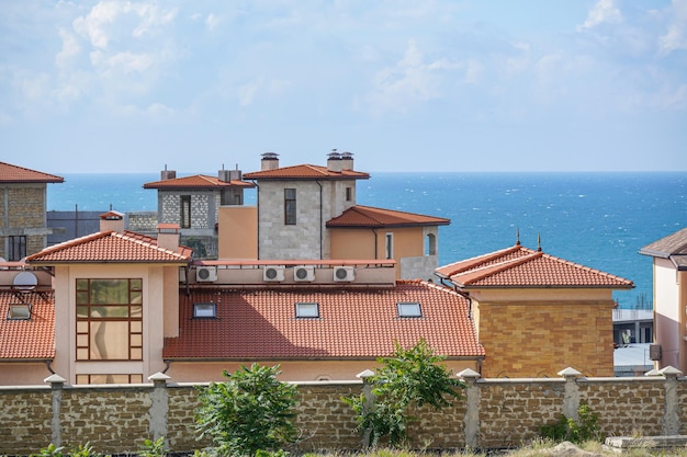 Voyages Hôtel dans le style grec sur la côte de la mer Noire la République de Crimée