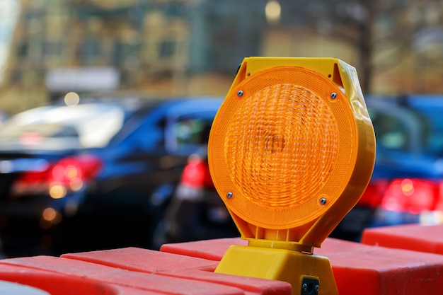 Voyant d'avertissement jaune