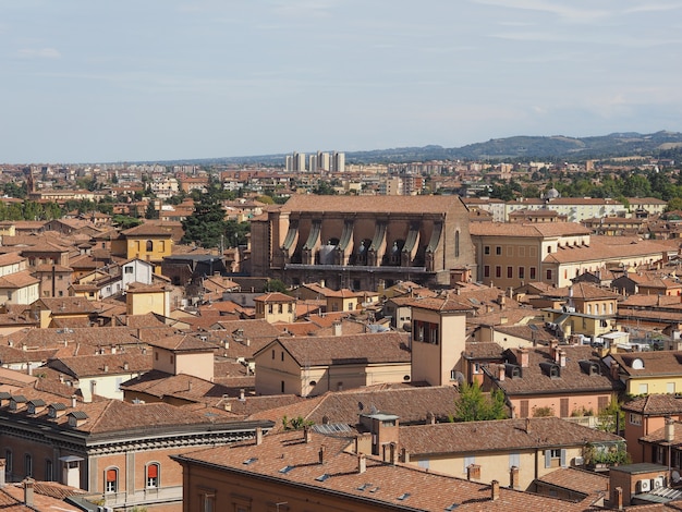 Vue aérienne de Bologne