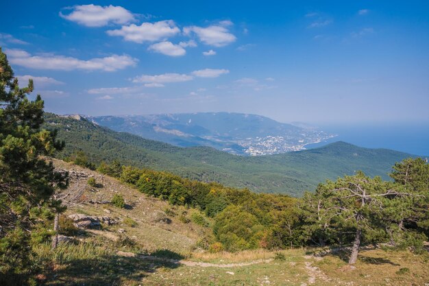 Vue aérienne de la Crimée