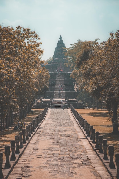 Vue aérienne du parc historique de Phanom Rung à Buriram Thaïlande