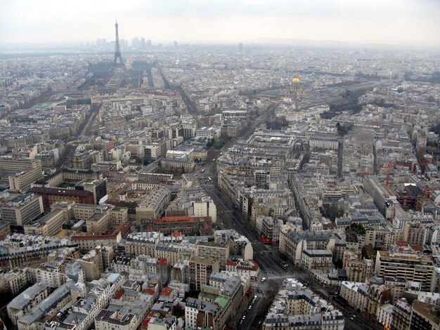 Photo vue aérienne du paysage urbain