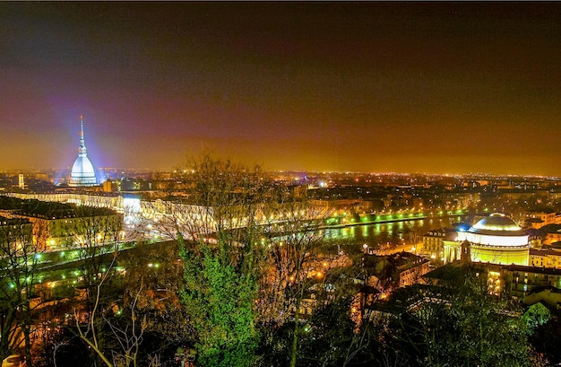 Vue aérienne HDR de Turin