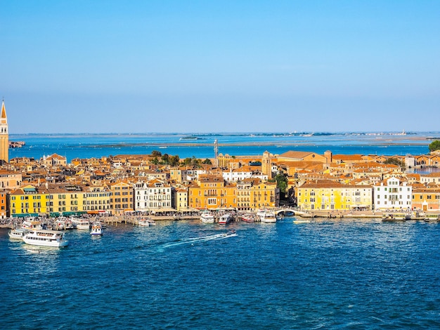 Vue aérienne HDR de Venise