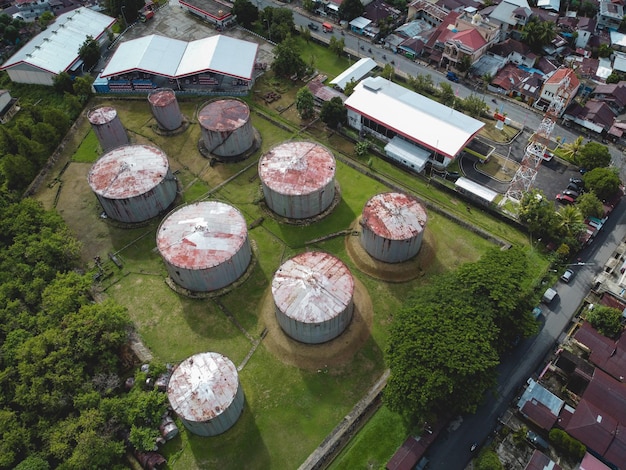 Vue aérienne de l'île d'Ambon