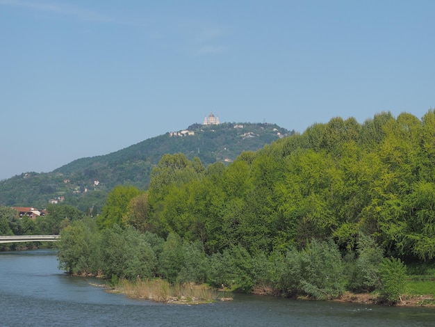 Vue aérienne de Turin