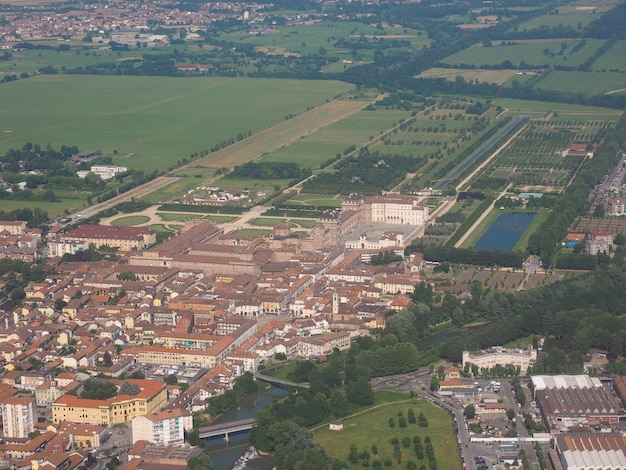 Vue aérienne de Venaria