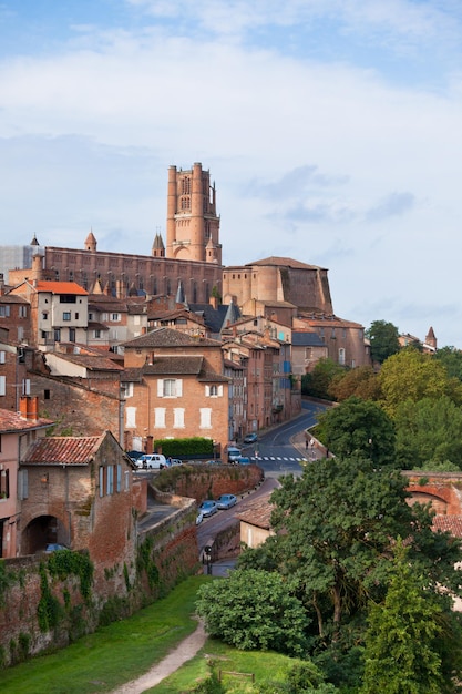 Vue d'Albi France