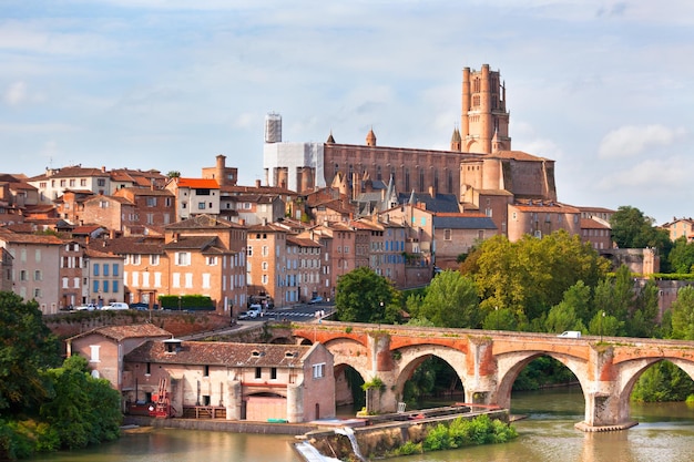 Photo vue d'albi france