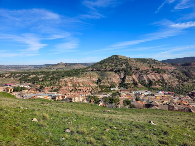 Vue d'Alcaraz dans la province d'Albacete