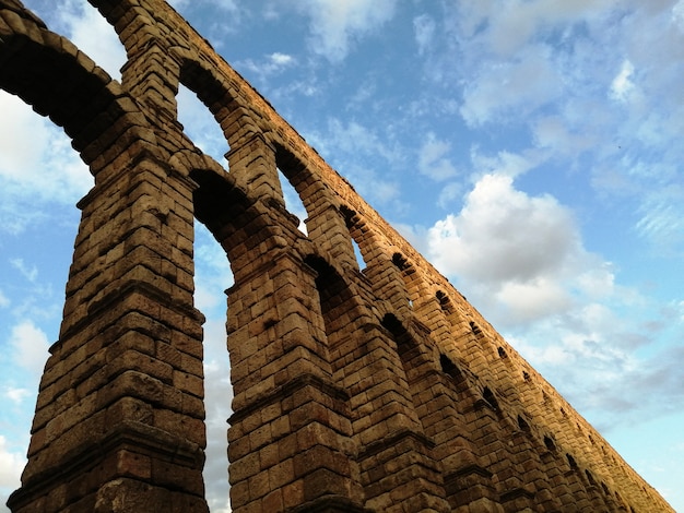 Vue De L'aqueduc Romain De Ségovie, Espagne