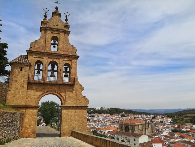 Vue d'Aracena dans la province de Huelva en Andalousie