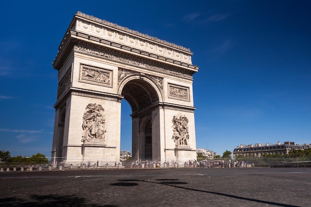 Vue de l'Arc de Trompe à Paris
