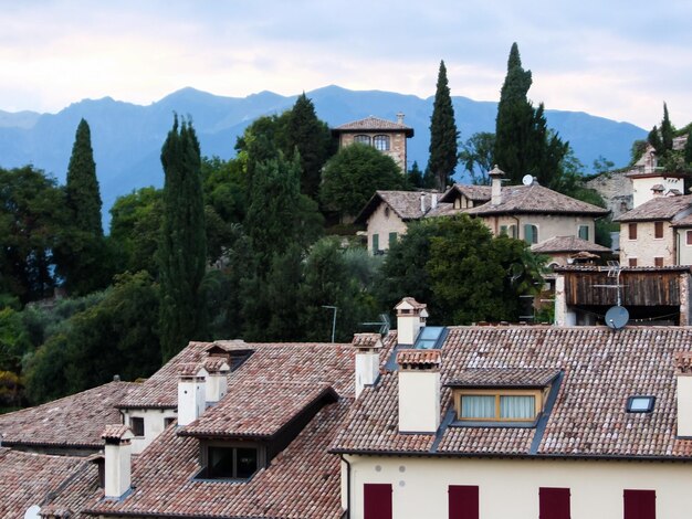 Photo vue sur asolo