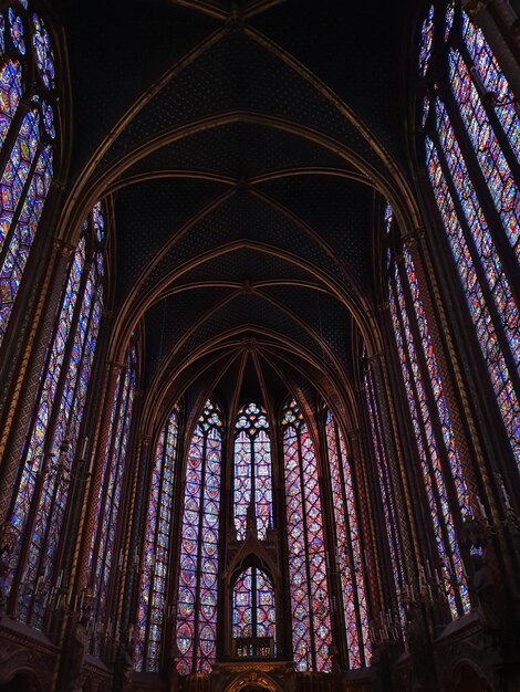 Photo vue en bas angle d'un bâtiment